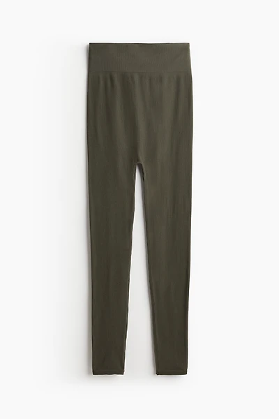 MAMA Seamless Ribbed Leggings