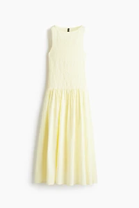Smocked Seersucker Dress