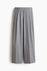 Wide-Leg Dress Pants