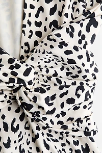 Open-Back Jersey Dress