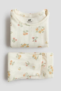 Ensemble imprimé 2 pièces en coton