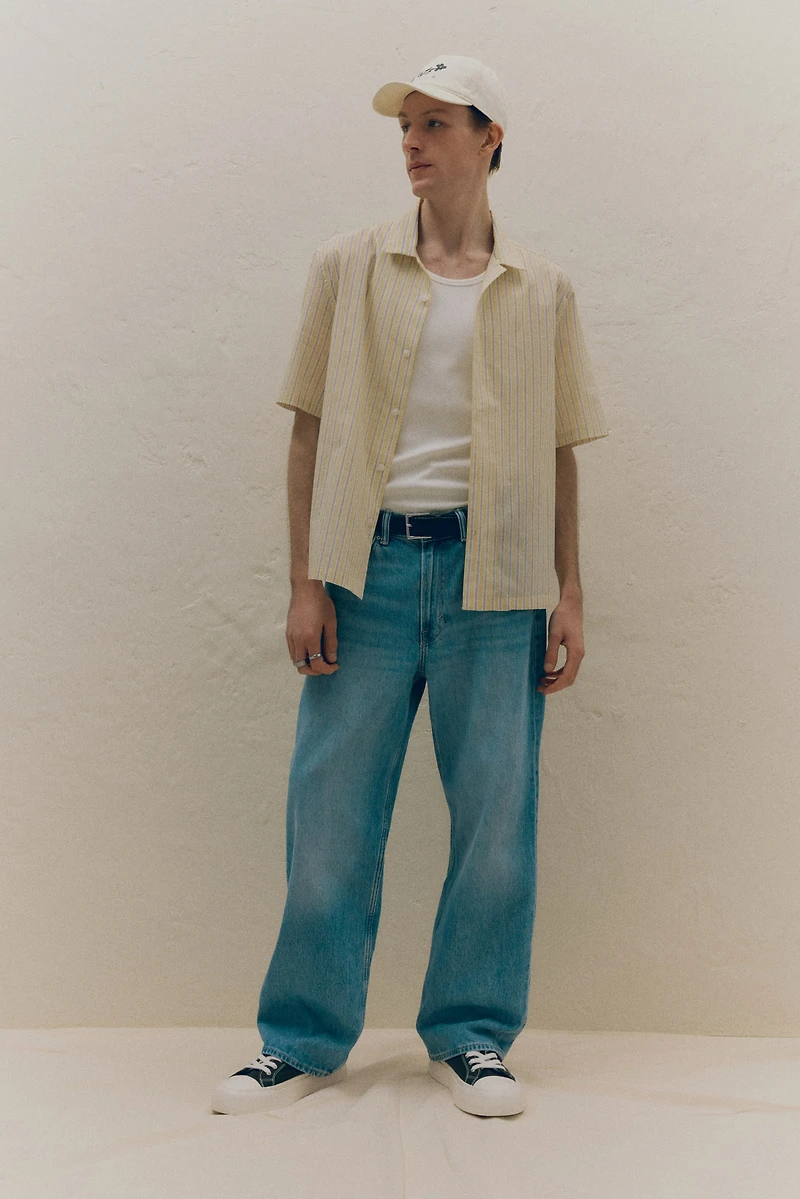 Regular-Fit Cotton Resort Shirt