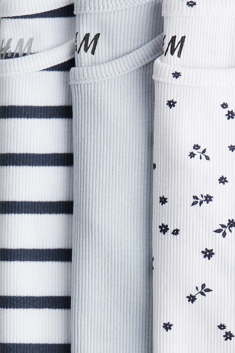 Lot de 3 camisoles en coton