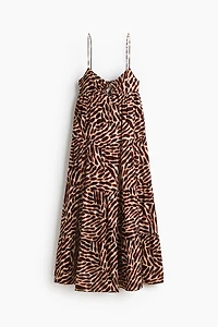 Tiered Strappy Dress