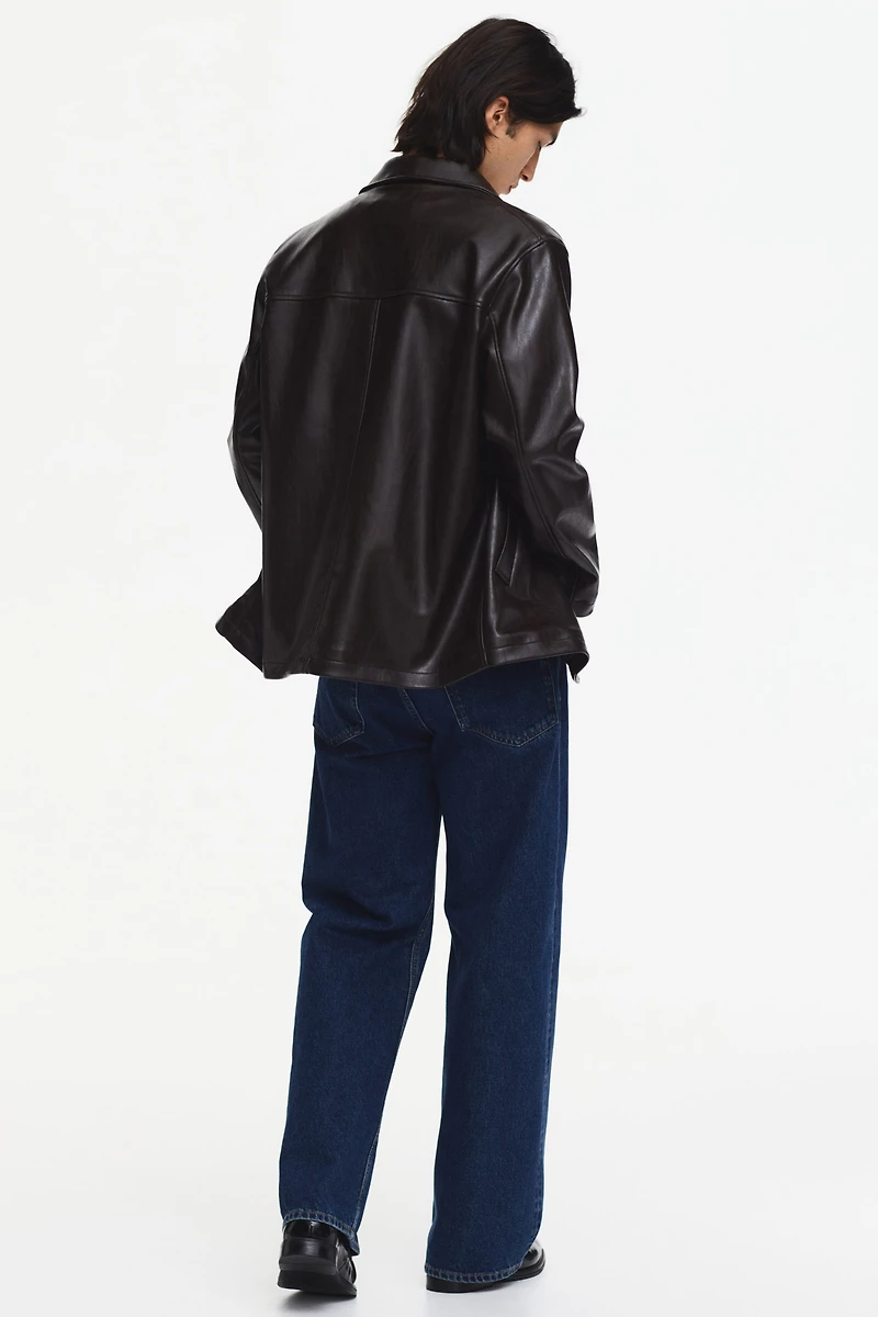 Veste en tissu enduit