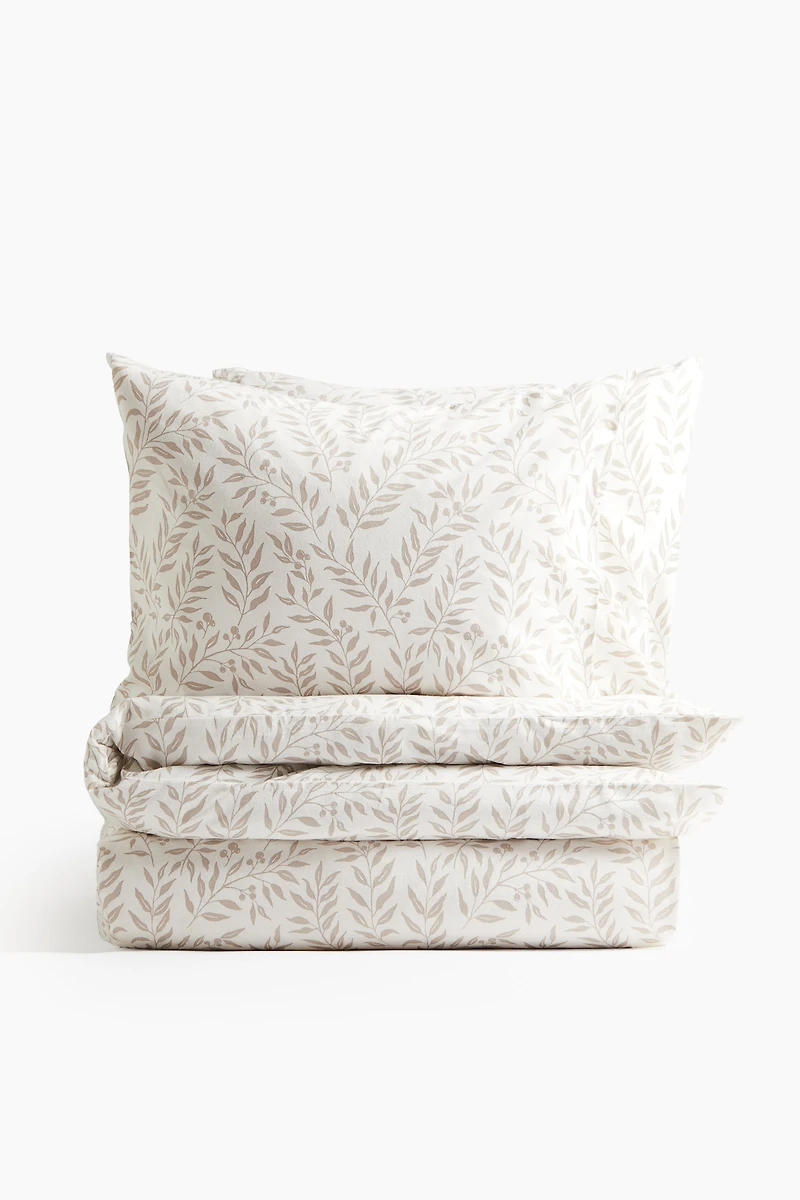 King/Queen Flannel Duvet Cover Set