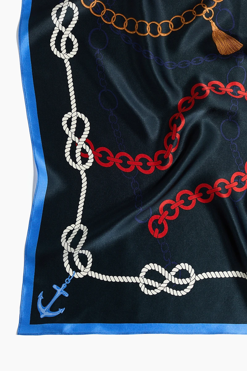 Printed Silk Scarf
