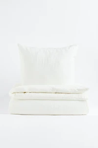 Muslin Twin Duvet Cover Set