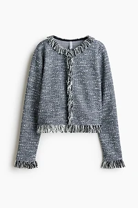Short Jacket with Fringe