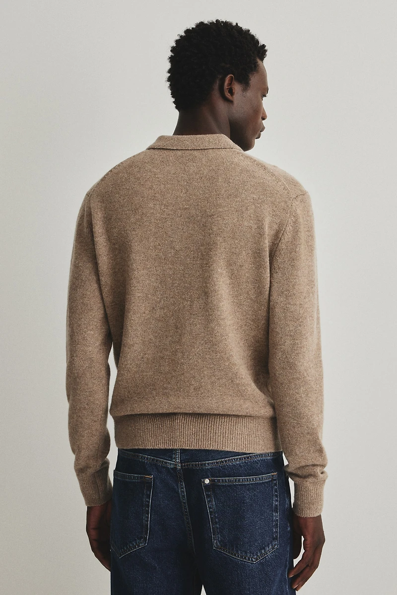 Polo classique en laine