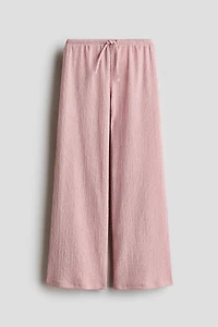 Textured Jersey Pants