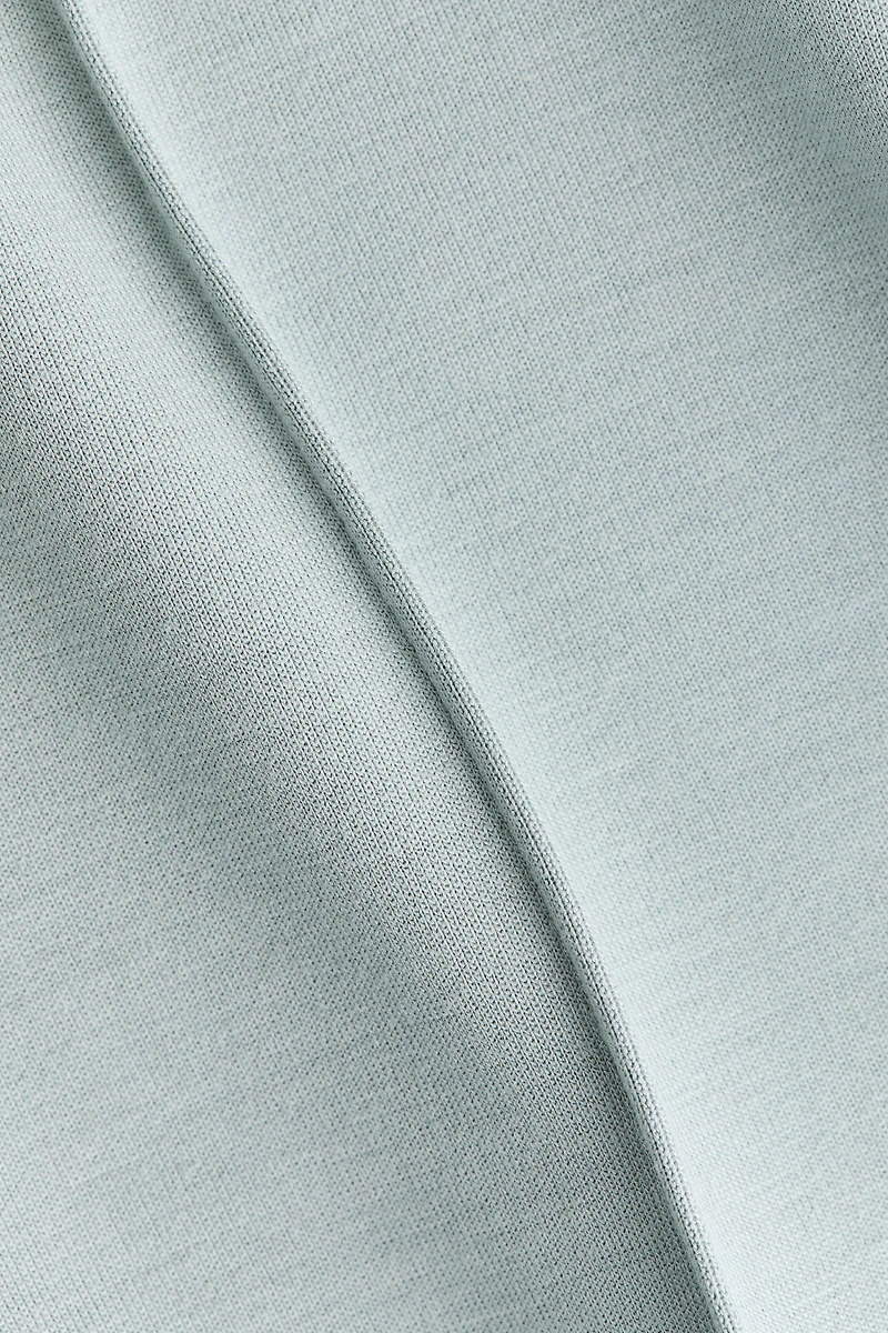Crease-Front Jersey Pants