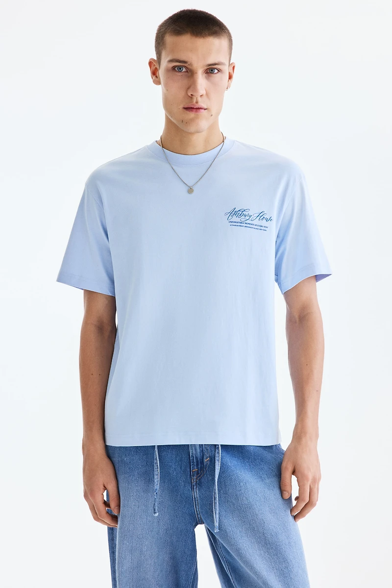 Loose Fit Printed T-shirt