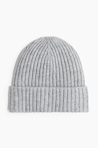 Rib-Knit Beanie