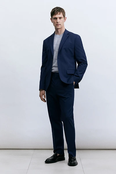 Regular-Fit Suit Pants