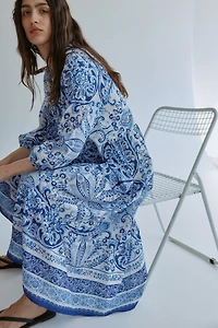 Tiered Midi Dress