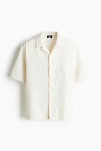 Regular-Fit Textured Resort Shirt