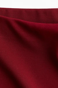 Off-the-shoulder Jersey Top