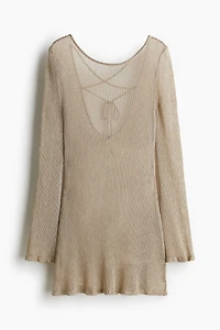 Robe de plage à nouer dans le dos