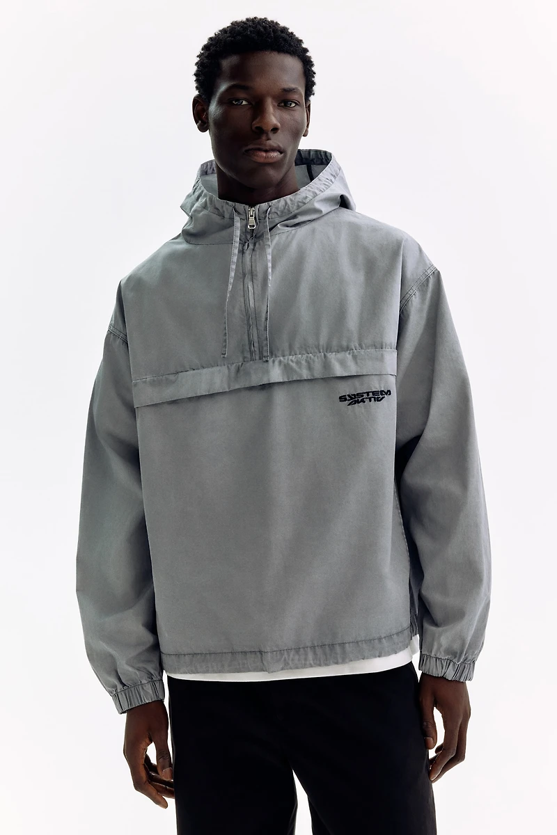 Anorak ample en coton