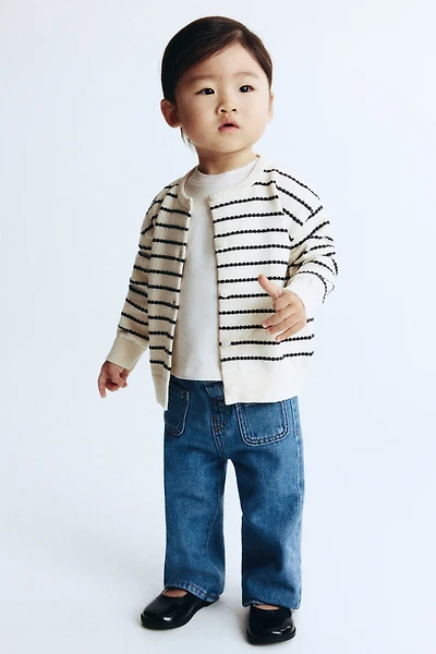 Jean à jambes évasées