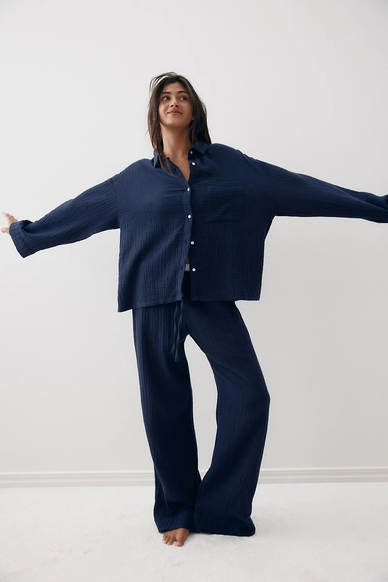 Cotton Muslin Pajamas