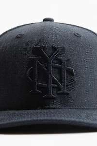 Cap with Embroidered Motif