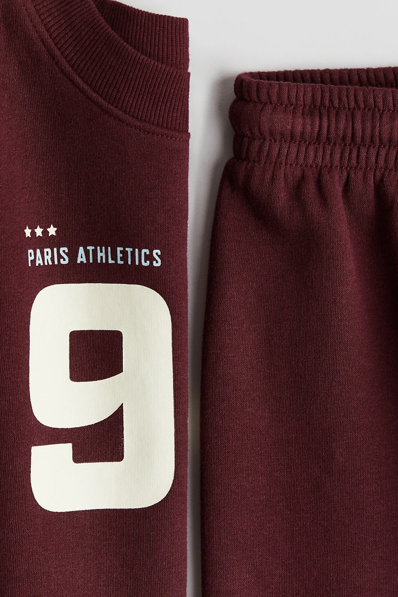 2-Piece Sweatshirt and Joggers Set