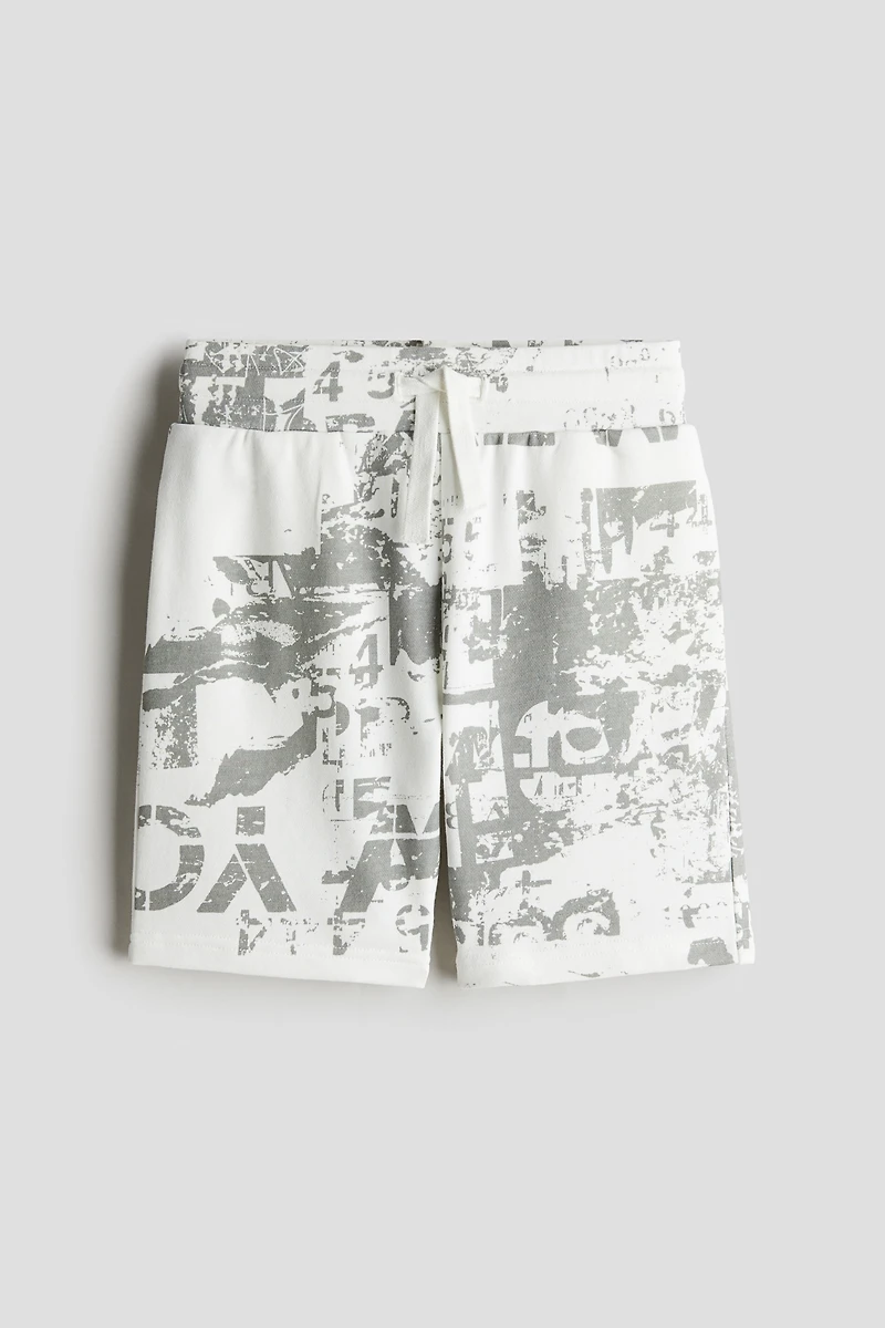 Printed Sweatshorts