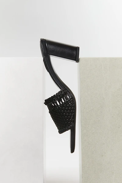Braided Sandals with Heel