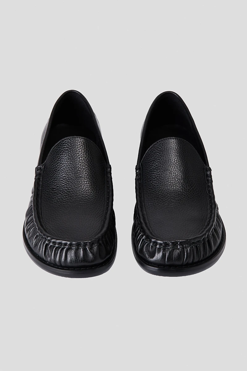 Mocassins en cuir