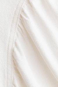 Robe en denim avec dos ouvert