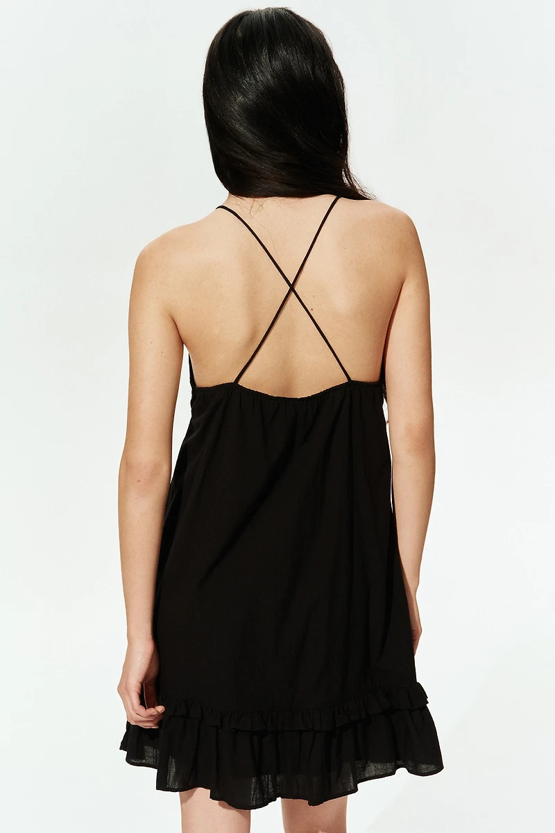 Cotton Strappy Dress
