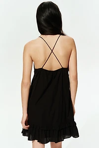 Cotton Strappy Dress