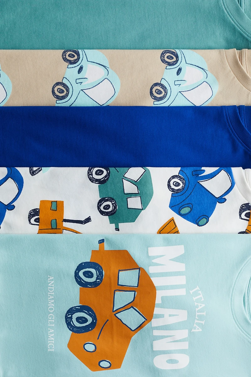 5-pack Jersey T-shirts