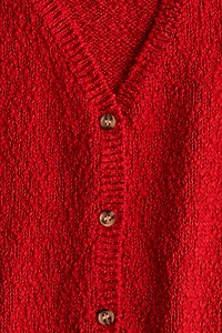 Slub-knit cardigan