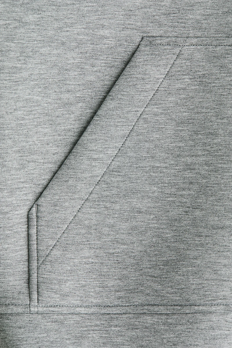 Veste à capuche et fermeture éclair en scuba