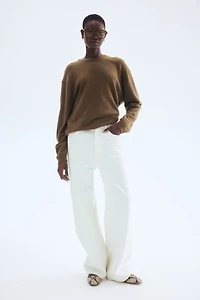 Chandail en tricot fin de laine cachemire