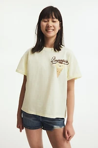 T-shirt grande taille imprimé