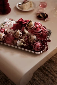 2-Pack Patterned Ornaments