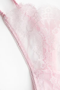 2-Pack Lace Thong Briefs