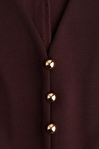 Gilet sans manches en interlock