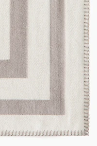 Couvre-lit en laine mélangée