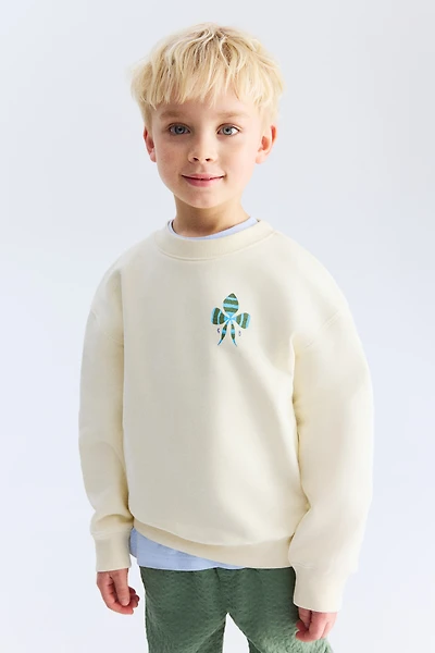 Printed Cotton Sweatshirt