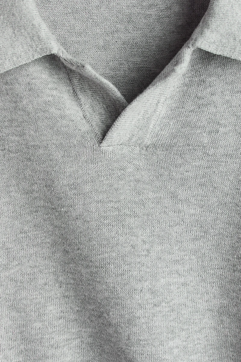 Polo en tricot fin de coton