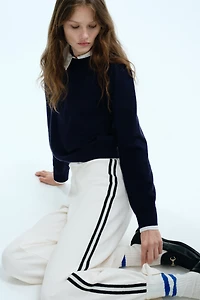 Puff-Sleeved Sweater