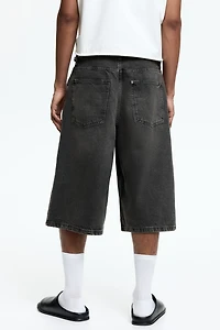 Short ample en denim