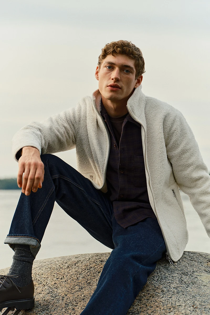 Veste classique en polar