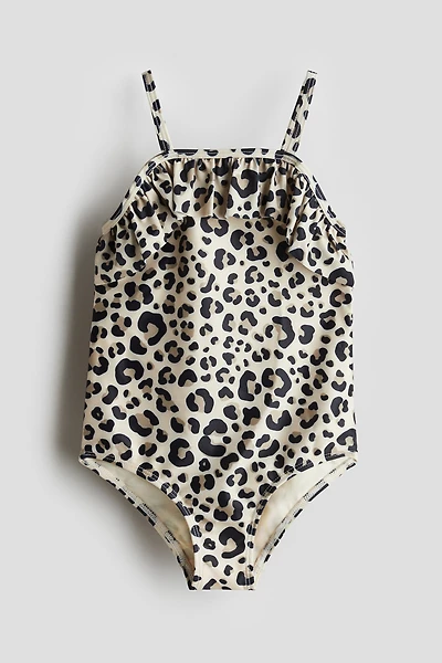 Flounce-Trimmed Swimsuit