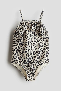 Flounce-Trimmed Swimsuit